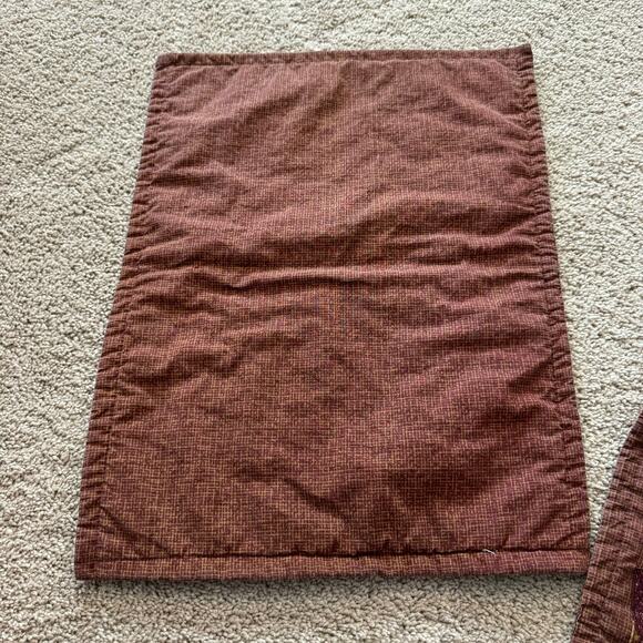 SET of 2 Harvest Blessings Thanksgiving Autumn Leaves Placemats Quilted - Picture 5 of 9